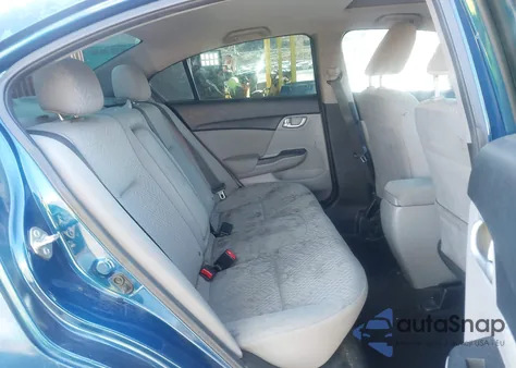 2014 Honda Civic Ex из США, поврежденный, VIN 19XFB2F89EE244449